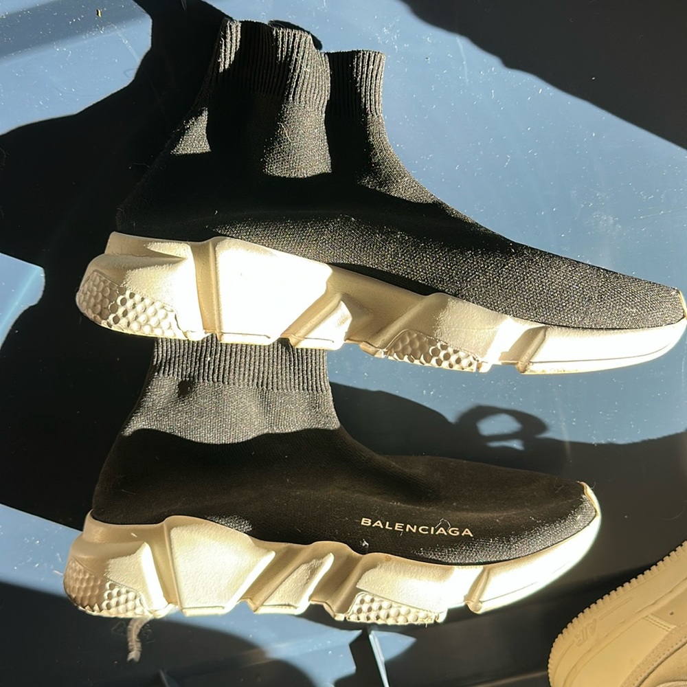 Balenciaga sneakers.